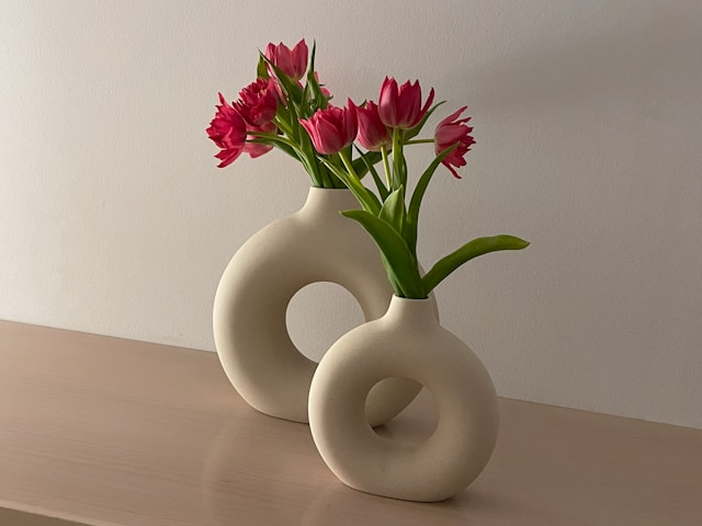 Handcrafted Wooden Vase